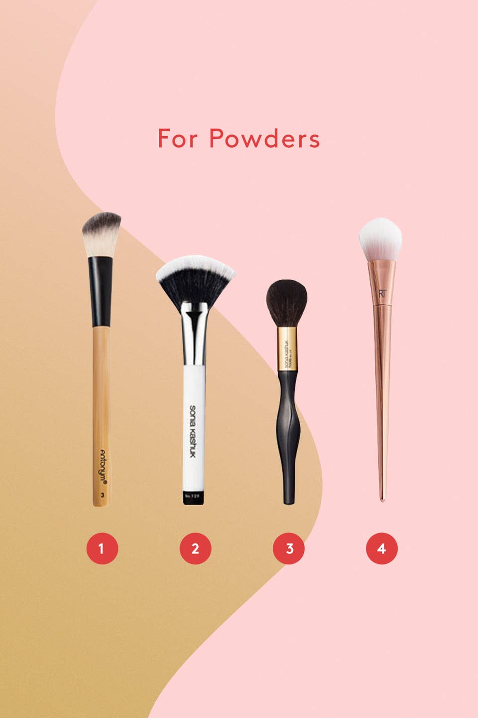 Types Of Makeup Brushes Chart Saubhaya Makeup