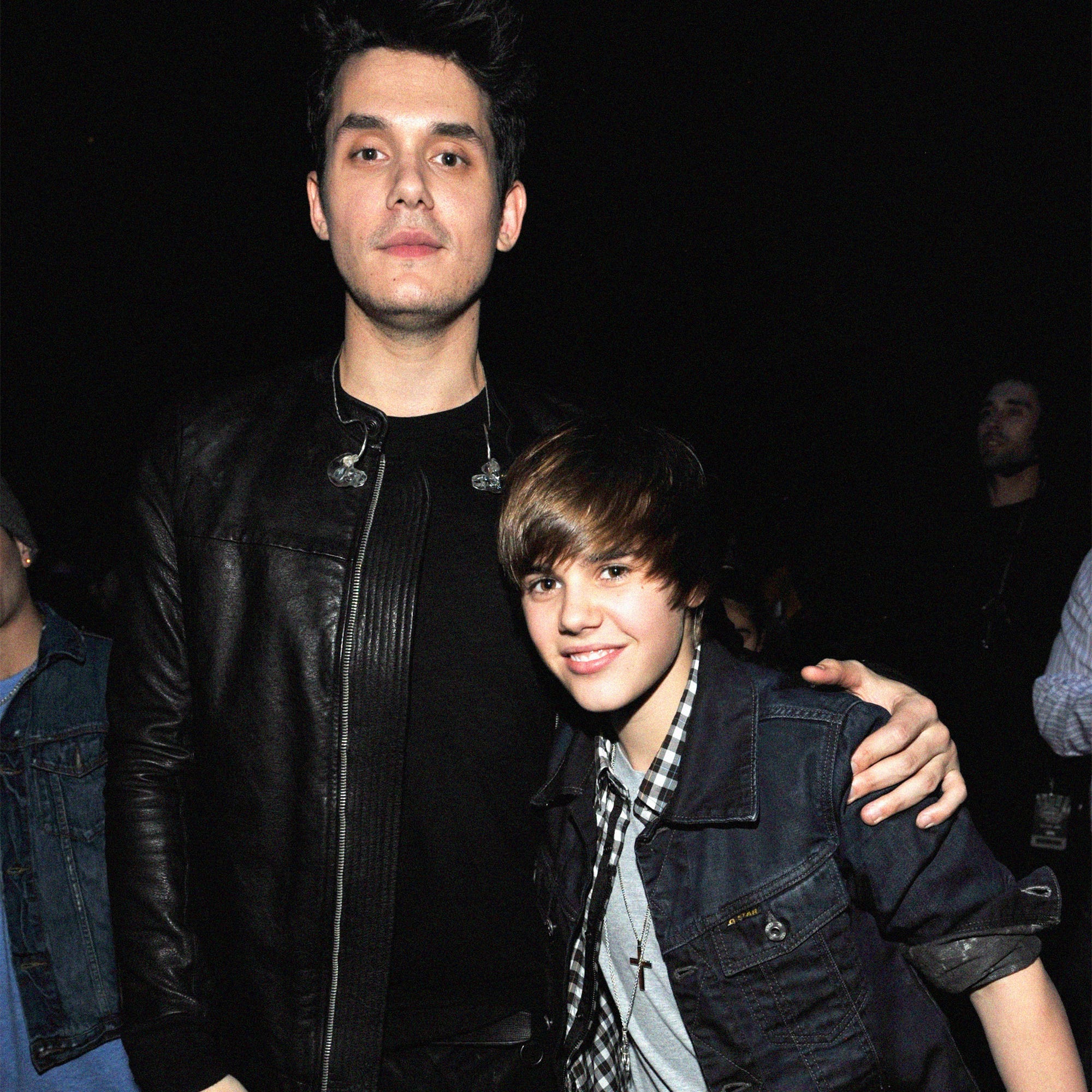 john mayer leather jacket