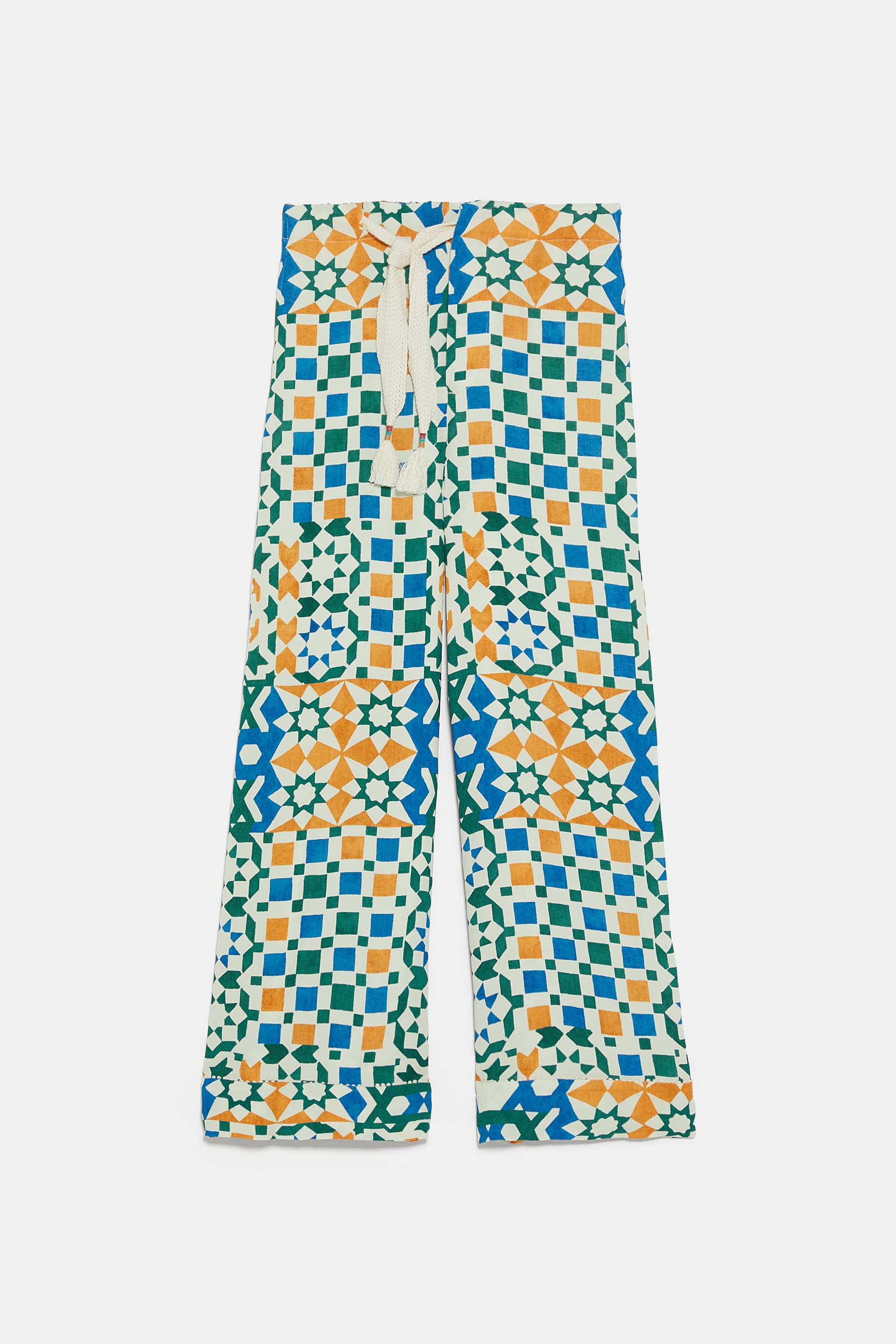 Zara + Limited Edition Zara Studio Printed Pants