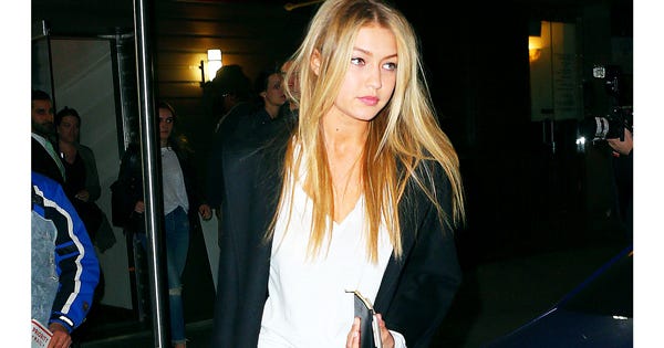 Gigi Hadid Leggings 20th Birthday Party Outfit