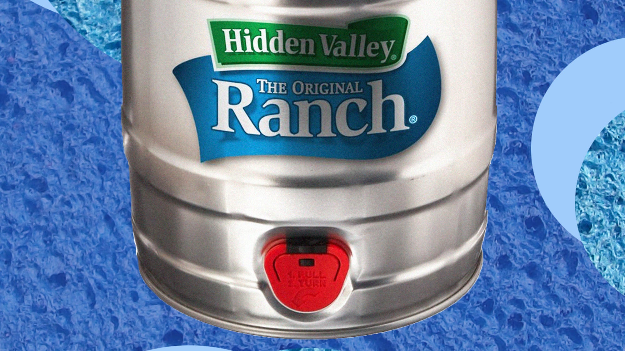 mini keg ranch dressing Hidden Valley Ranch Dressing now available in kegs