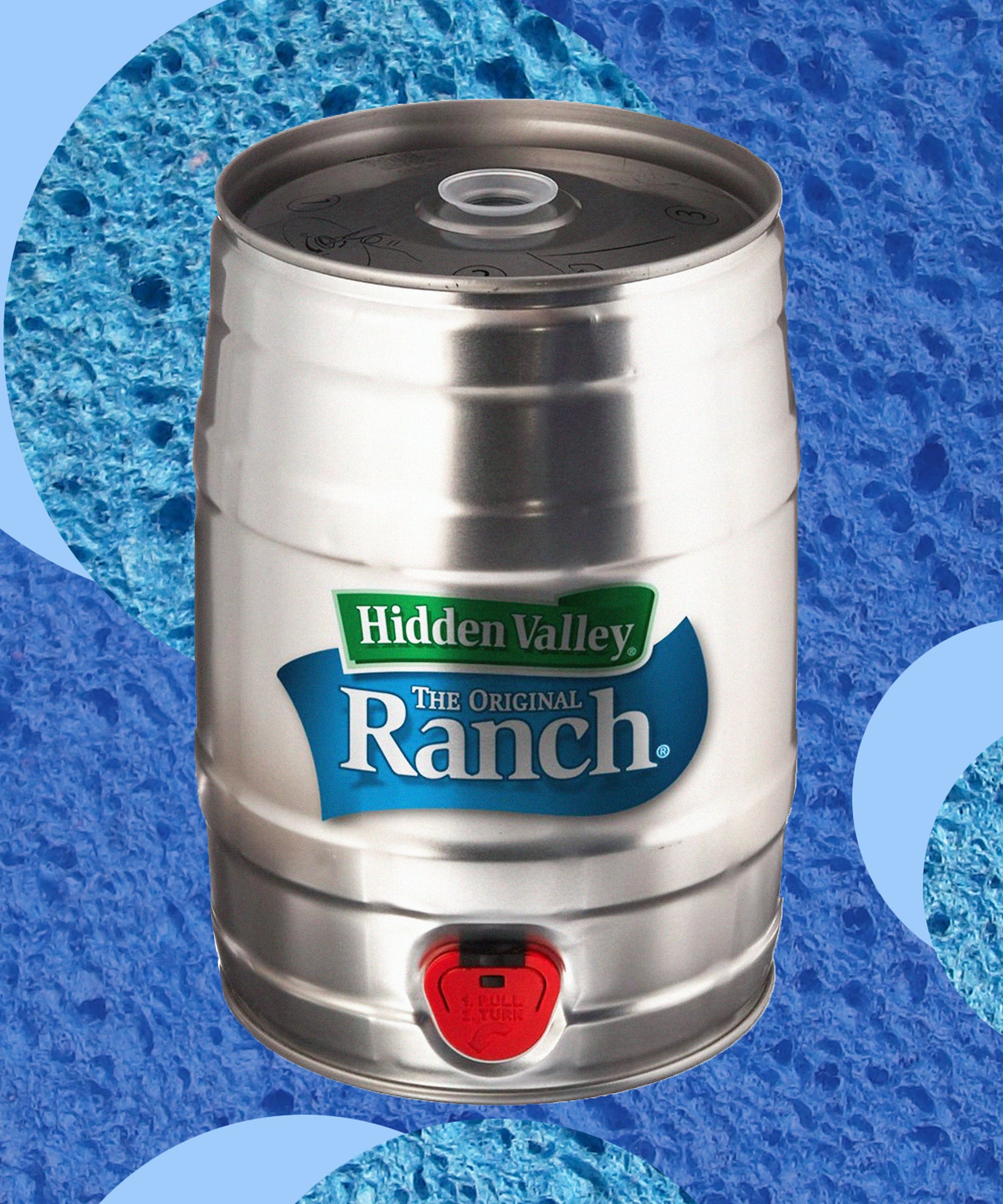 mini keg ranch dressing Hidden Valley Ranch Merch Keg Fountain Flavour Gallery