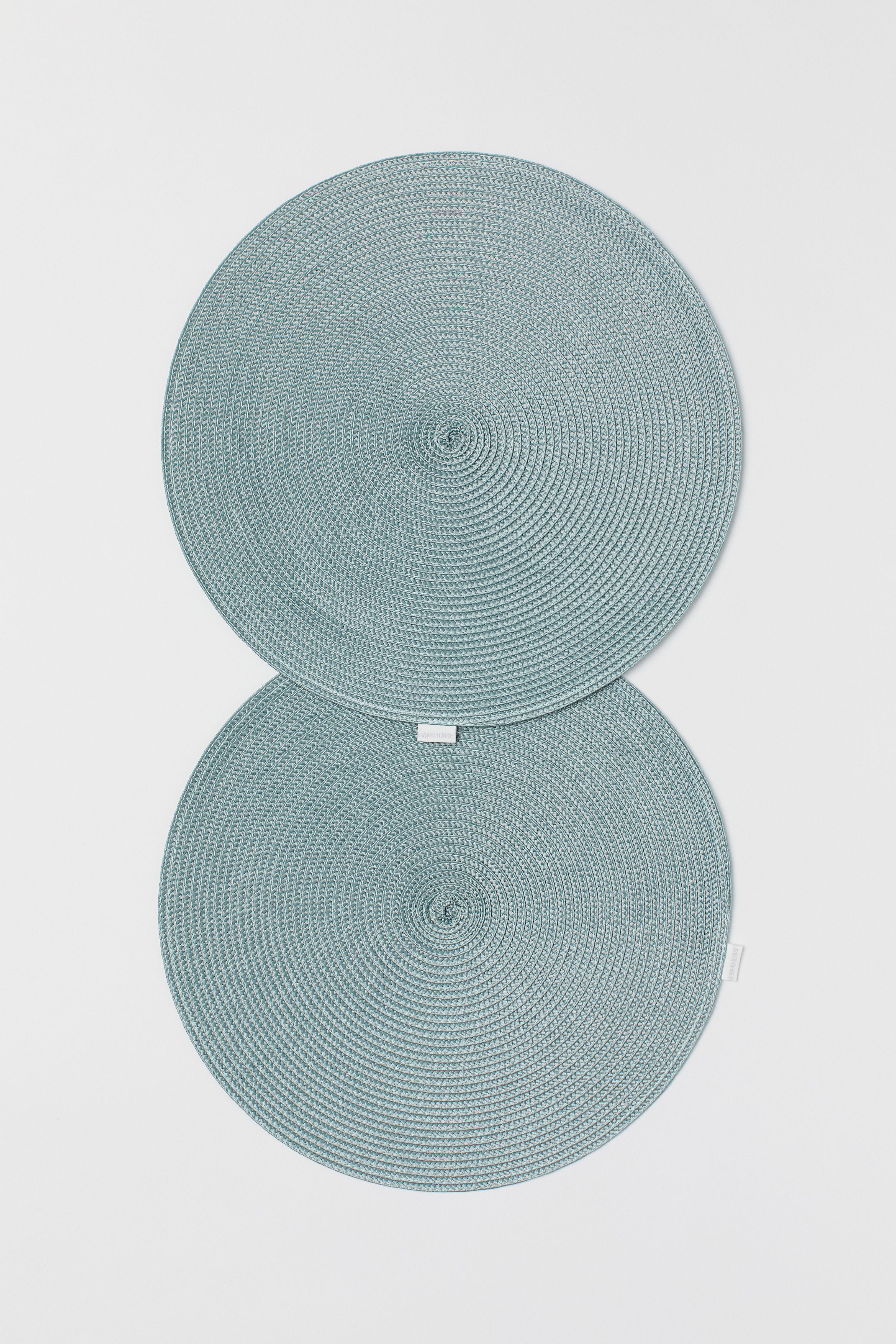 H&M Home + 2pack Straw Table Mats