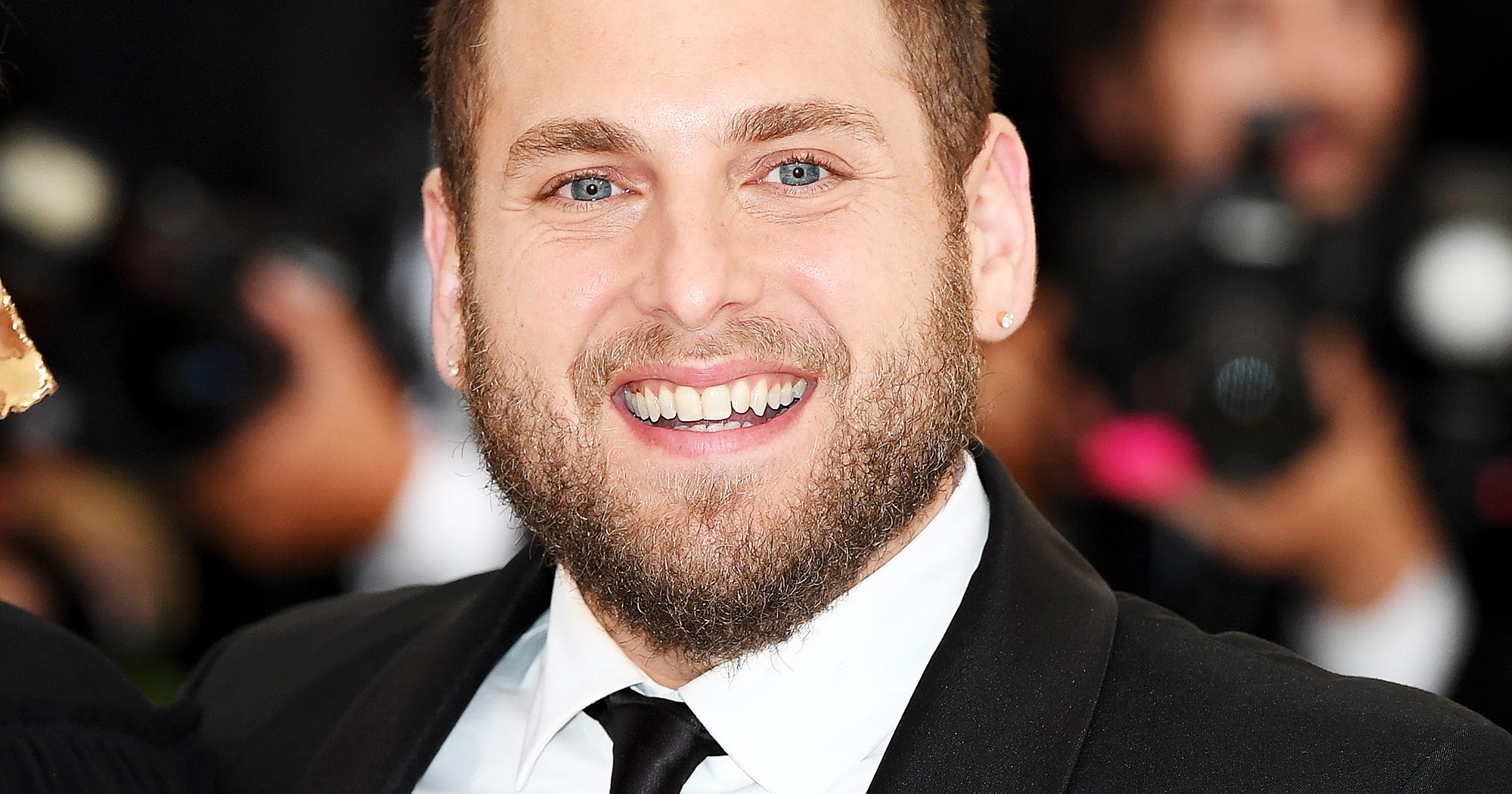 Jonah Hill Debuts New Pink Hair Color On Instagram