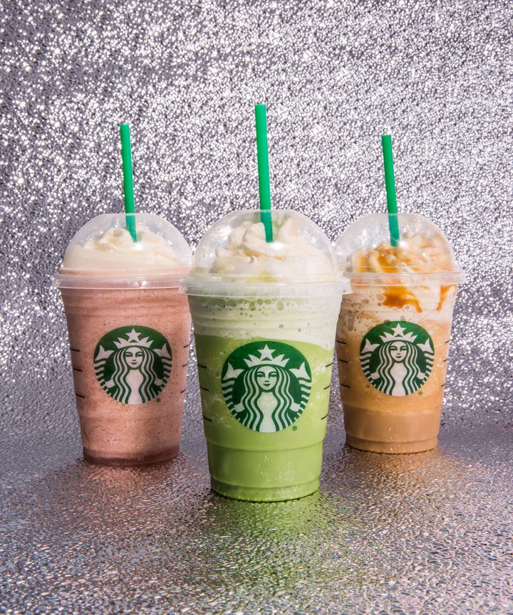 Starbucks Cotton Candy, Bubblegum Frappuccino In Mexico