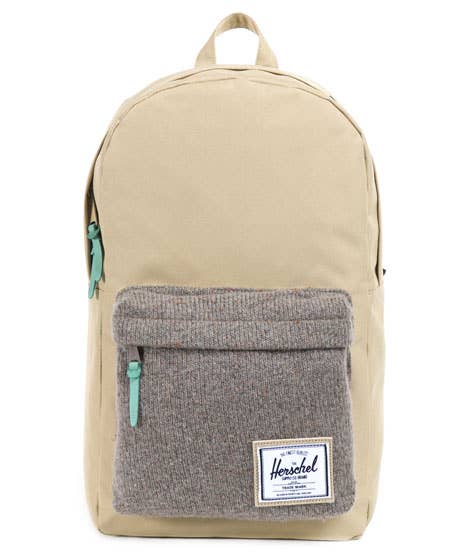 herschel knit backpack