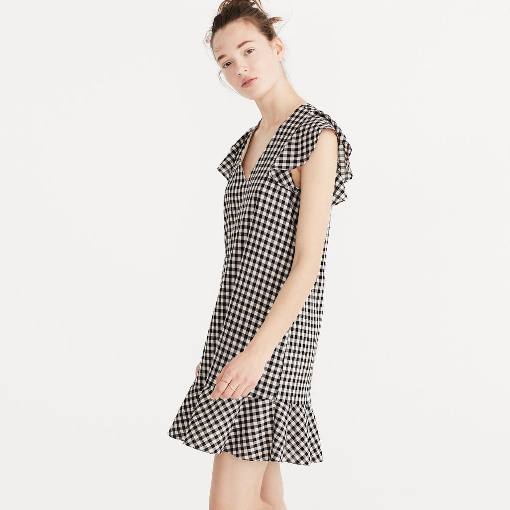 second female break wrap dress