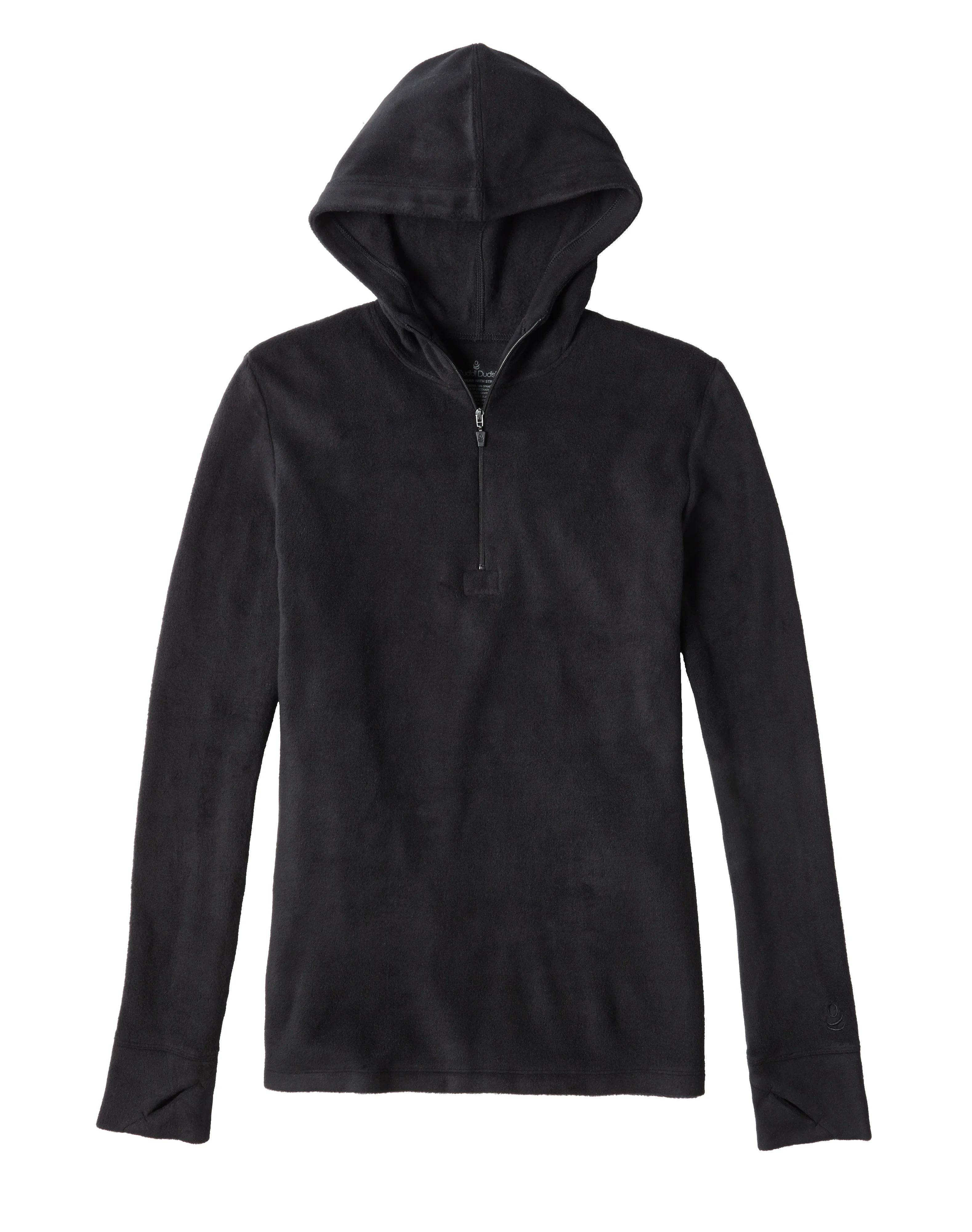 cuddl duds half zip hoodie