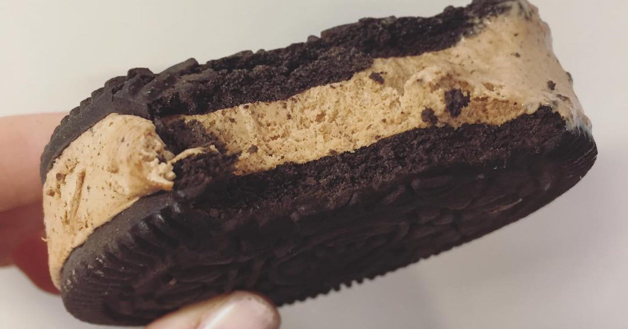 New Oreo Peanut Butte Ice Cream Sandwiches