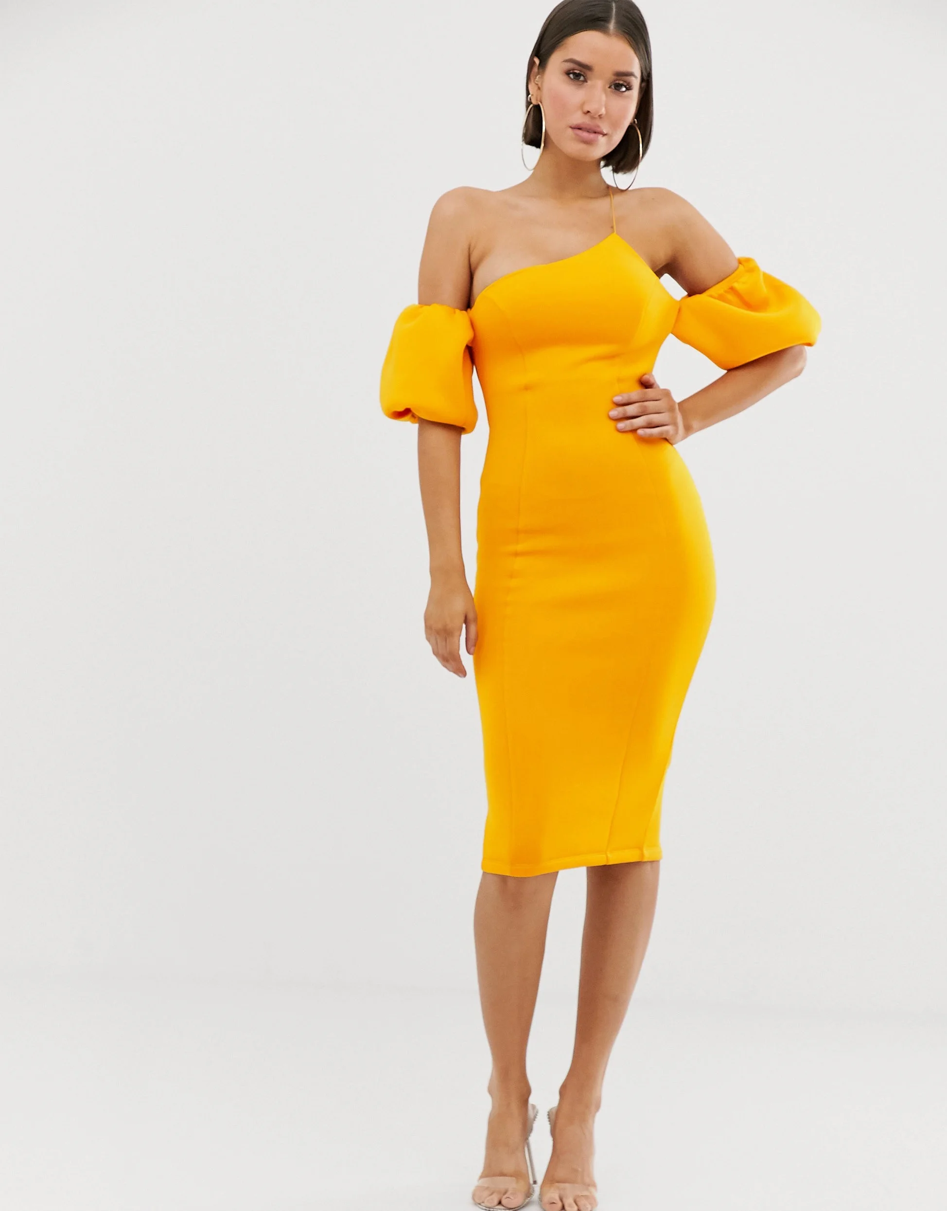 asos bubble sleeve dress