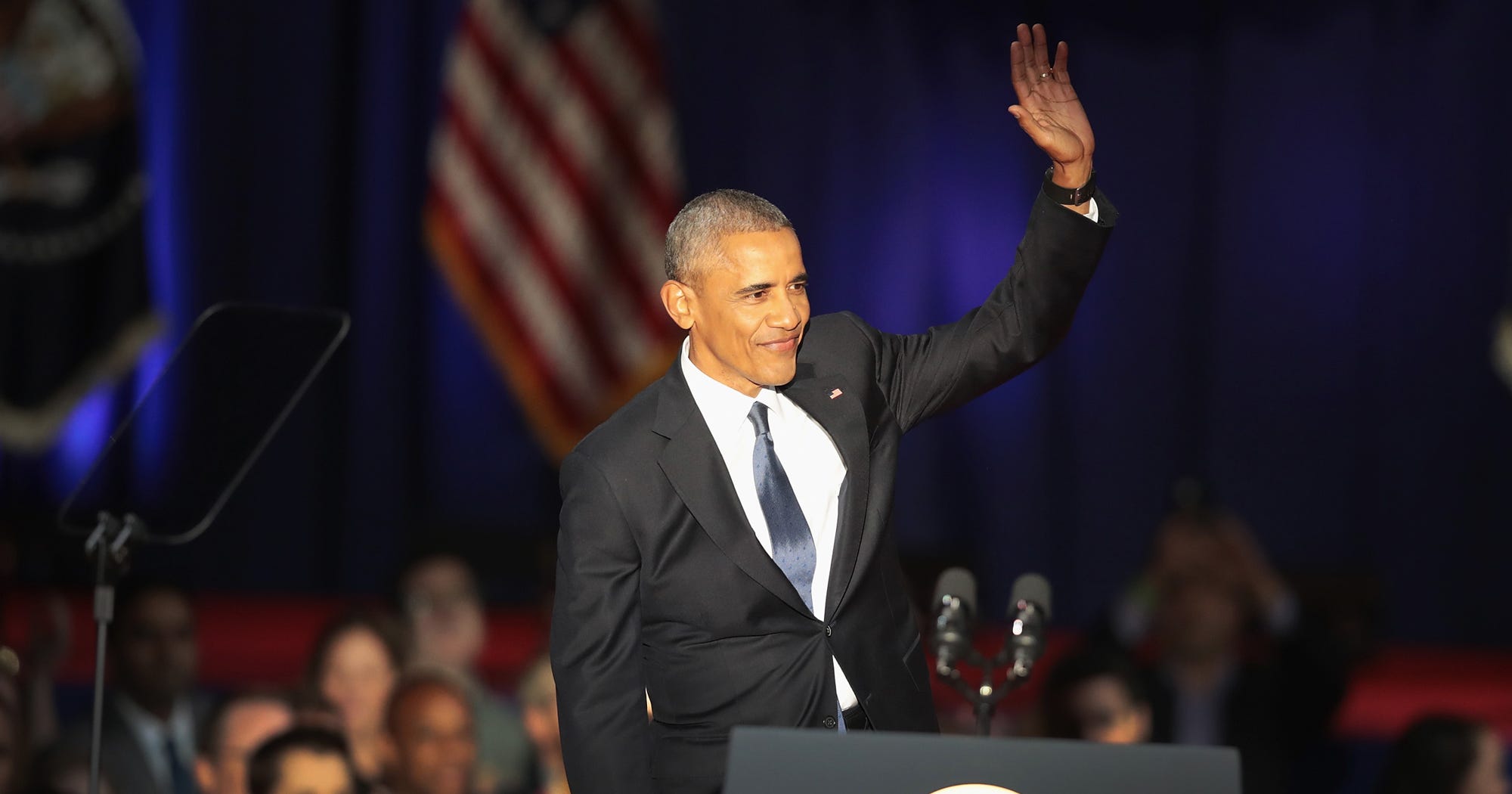 President introduction speech picture