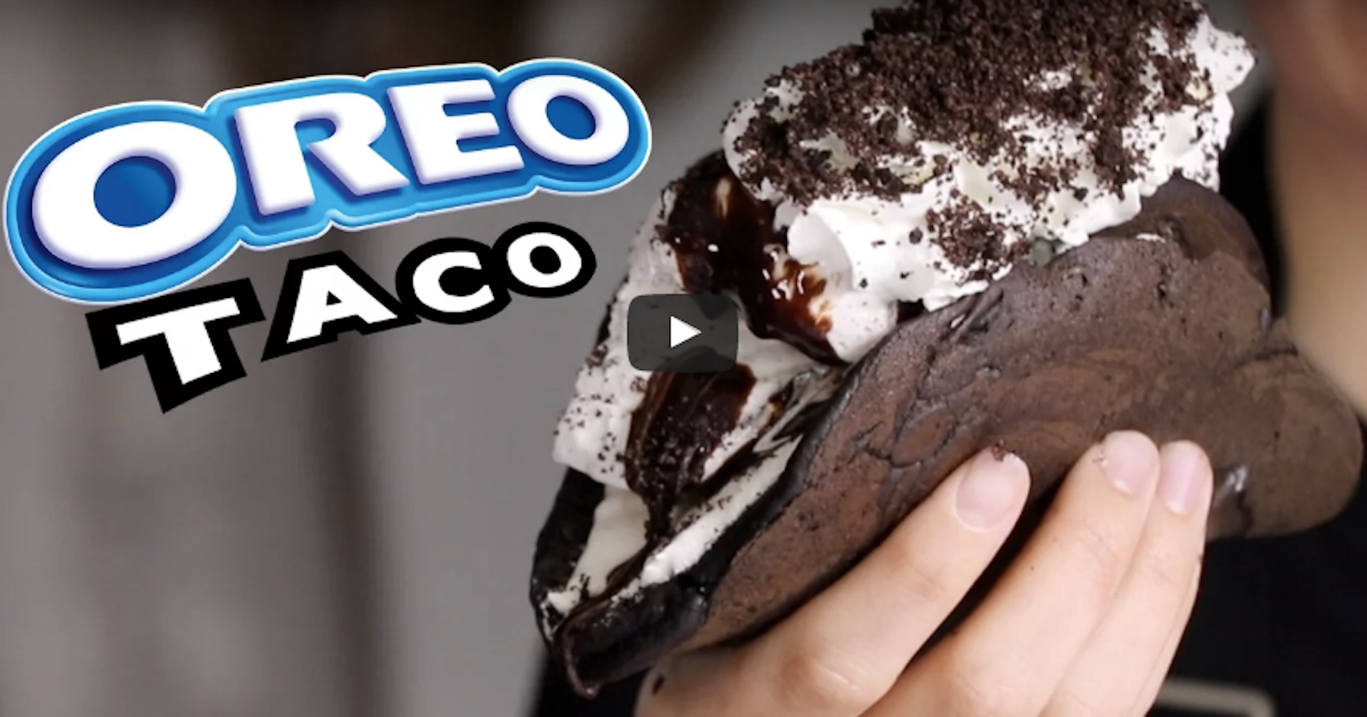 Hellthy Junk Food Youtube Channel DIY Oreo Taco Video