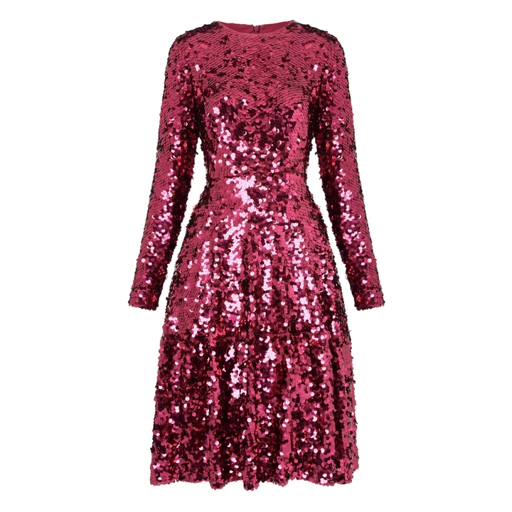 preen sequin dress Everyone's Wearing L. K. Bennett x Preen's Sonic Sequin Dress