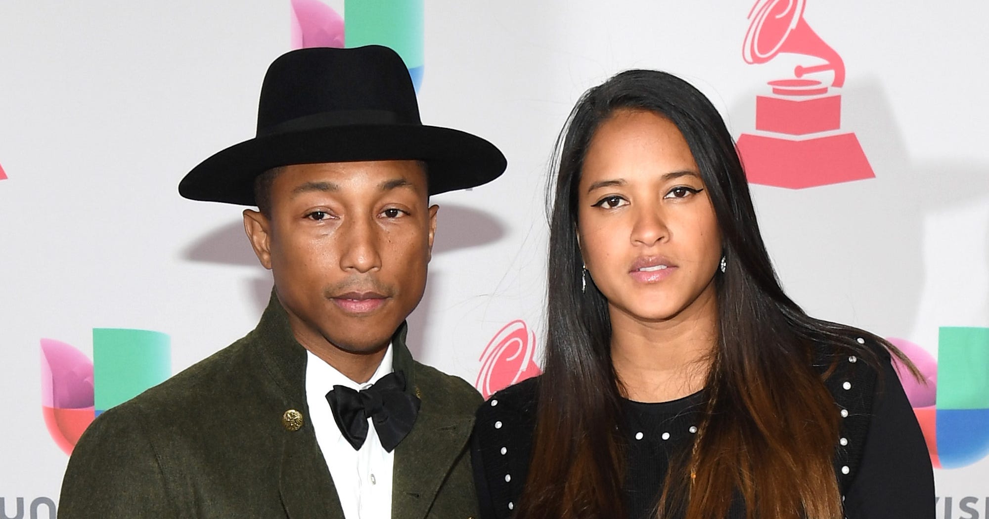 Pharrell Williams, Helen Lasichanh Children Triplets