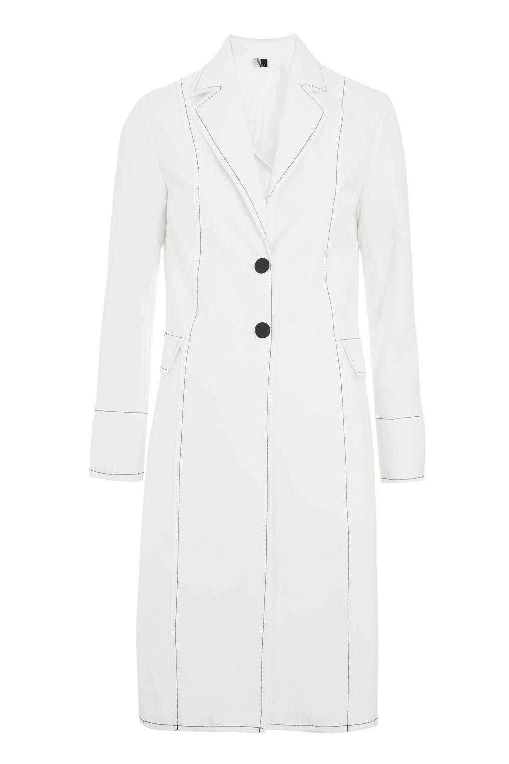 TWILL CONTRAST JACKET TOP main image 0
