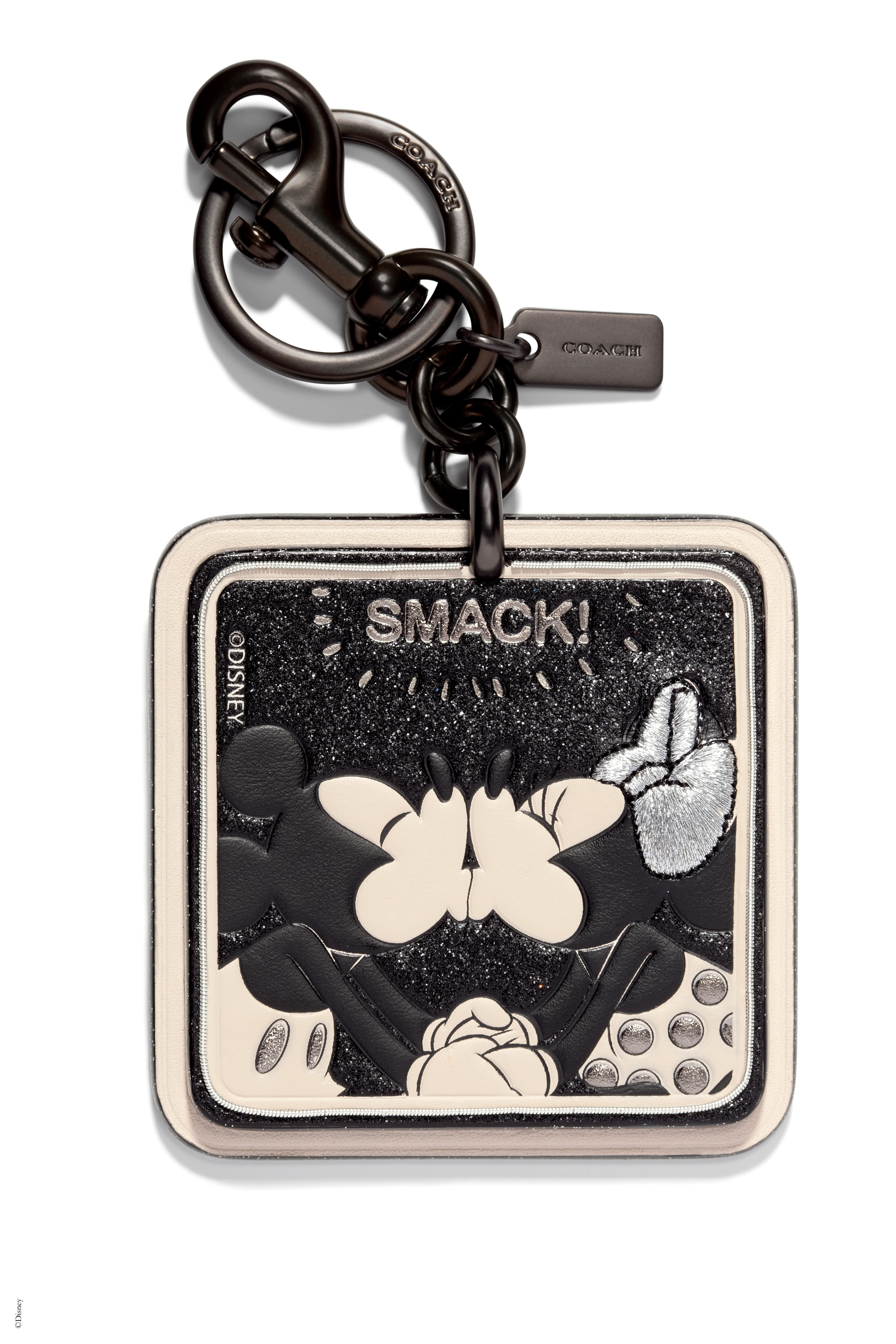 Disney x Coach + Minnie Mouse Smack Patch Bag Charm