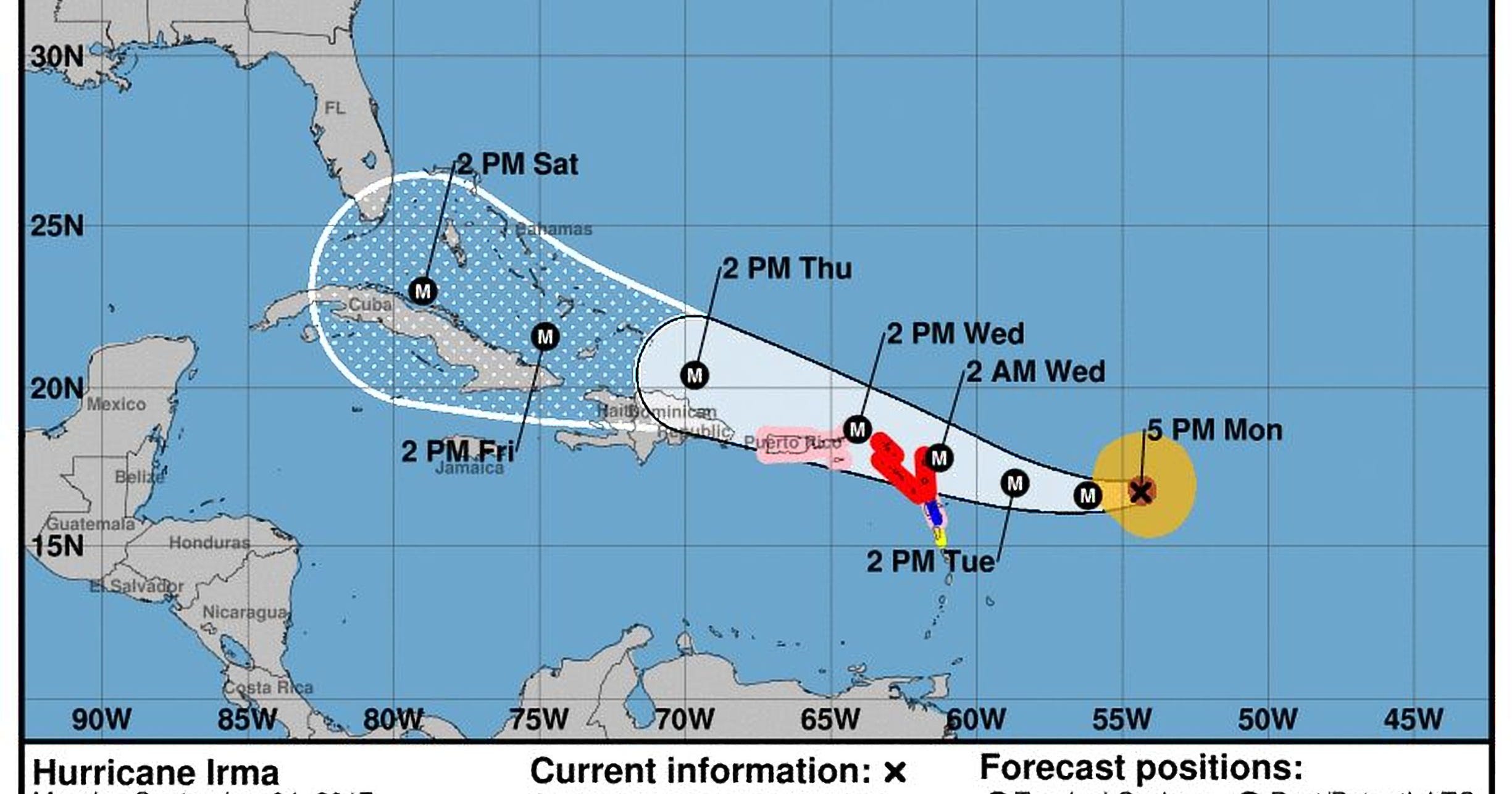 Hurricane Irma Strengthens Category 4 Florida
