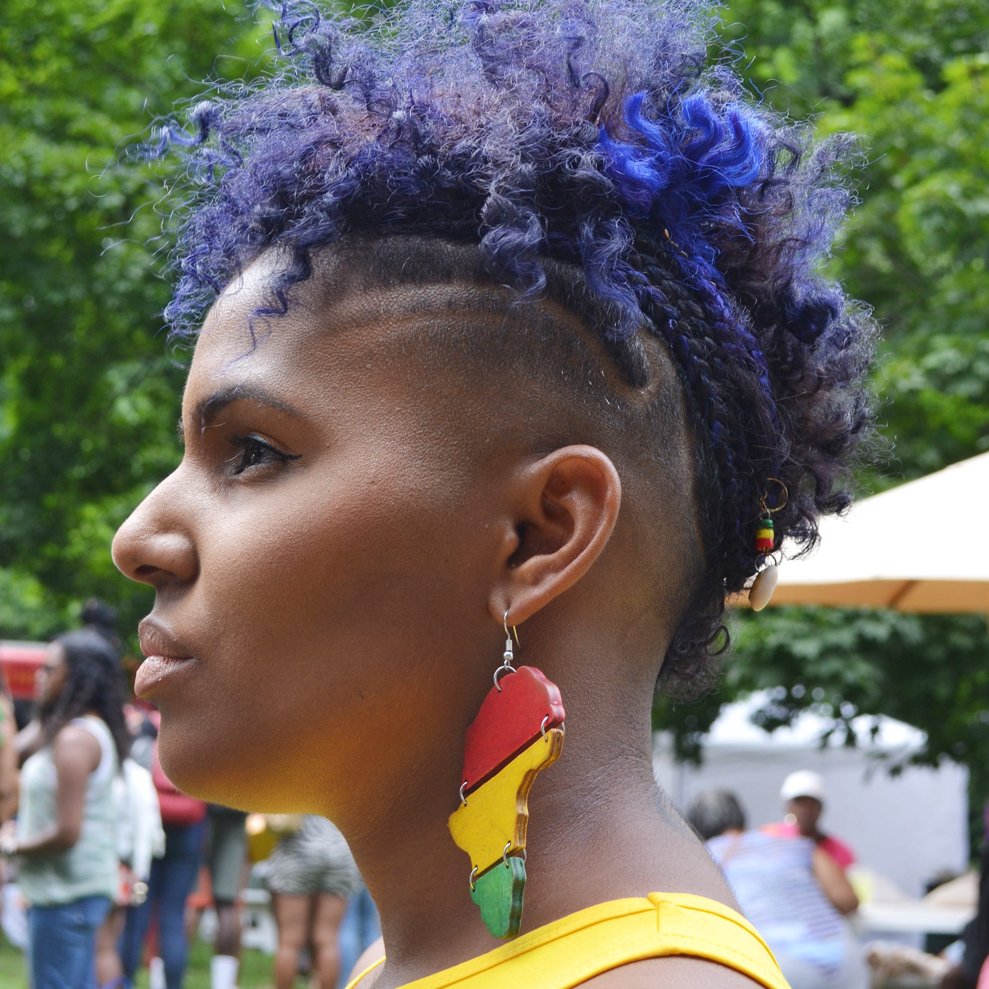 Frohawk Styles To Try On Natural Hair For Summer 2018