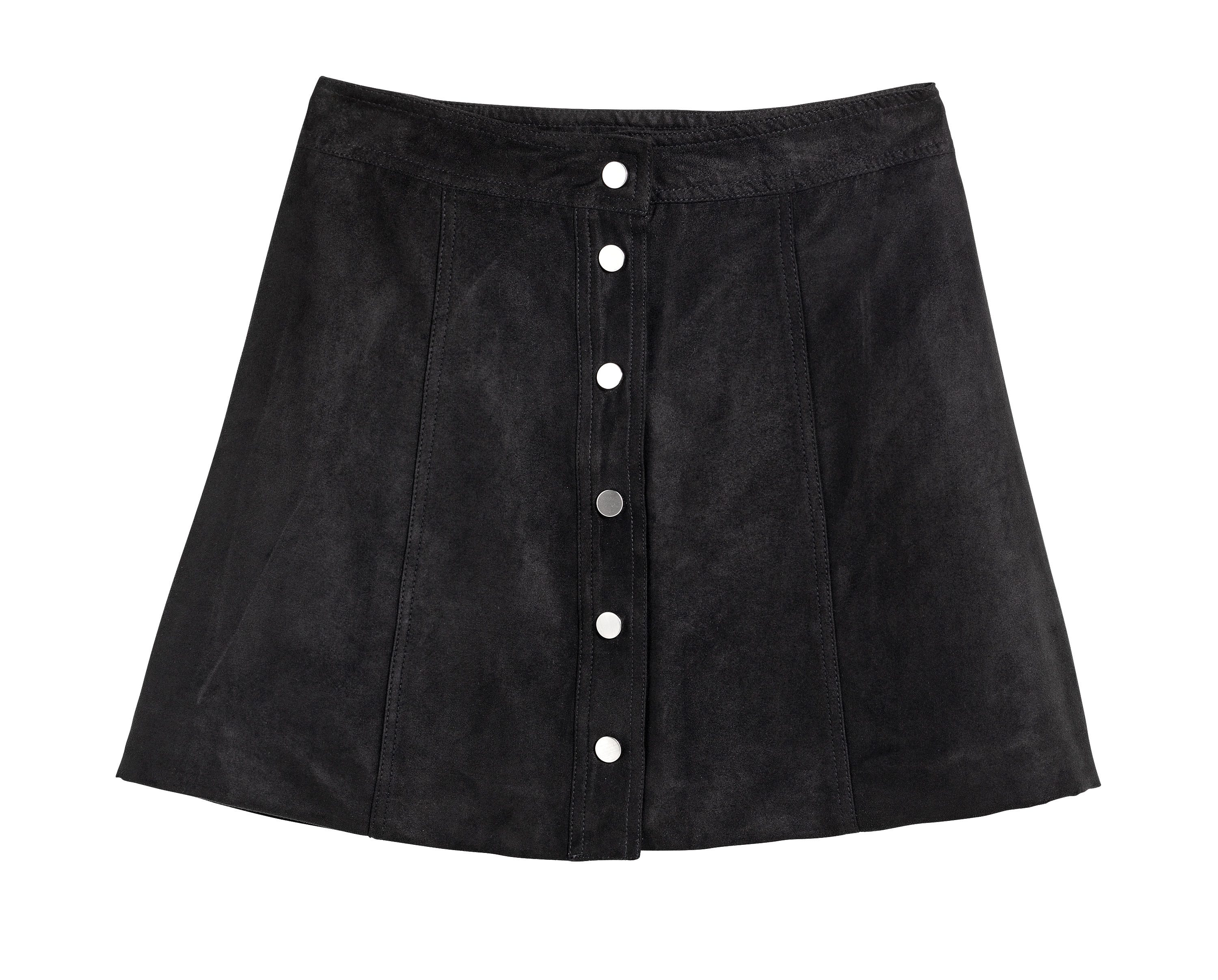 H&M + Black Aline skirt