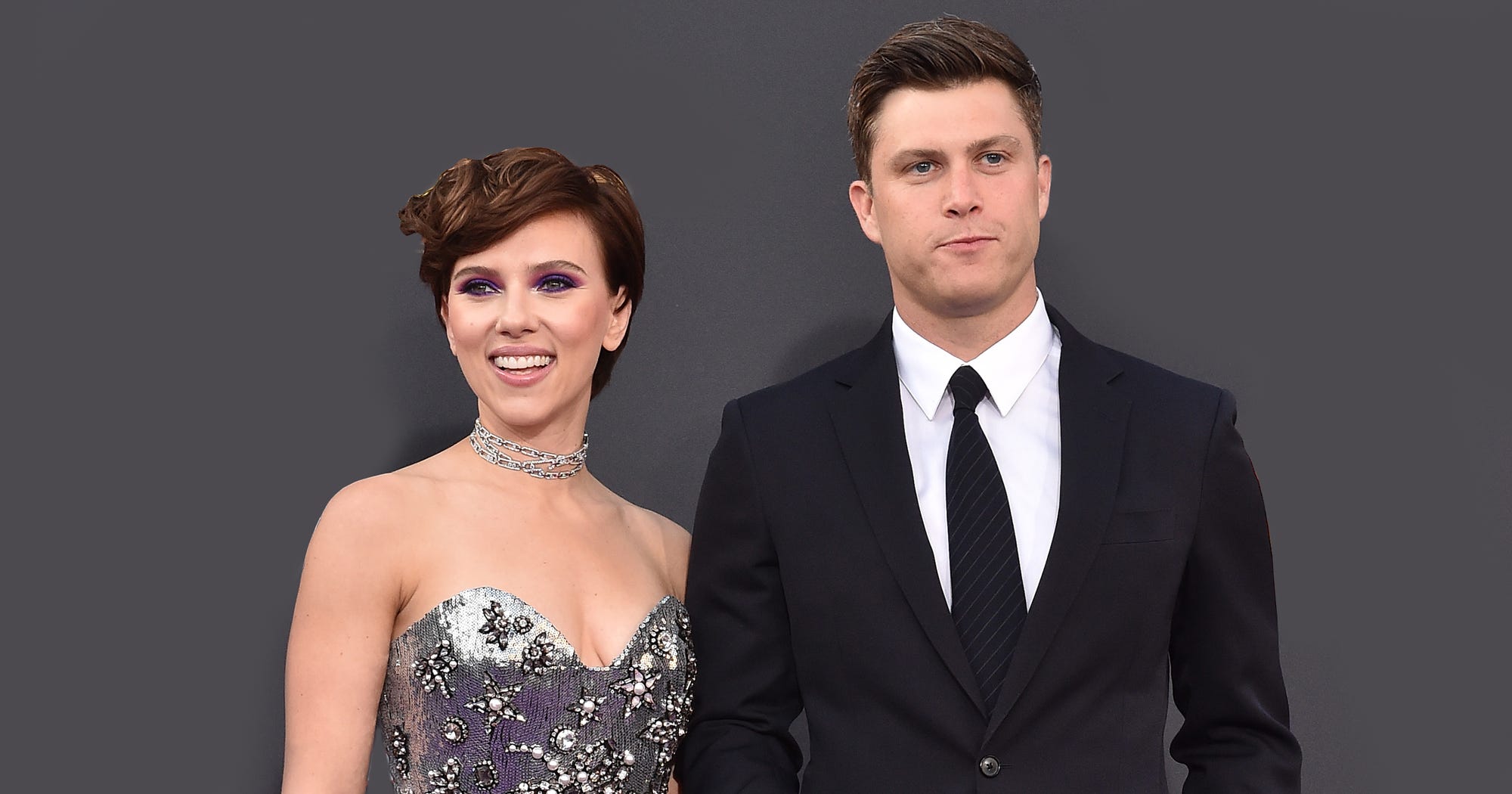 Colin Jost Birthday Dinner Scarlett Johansson Pranked