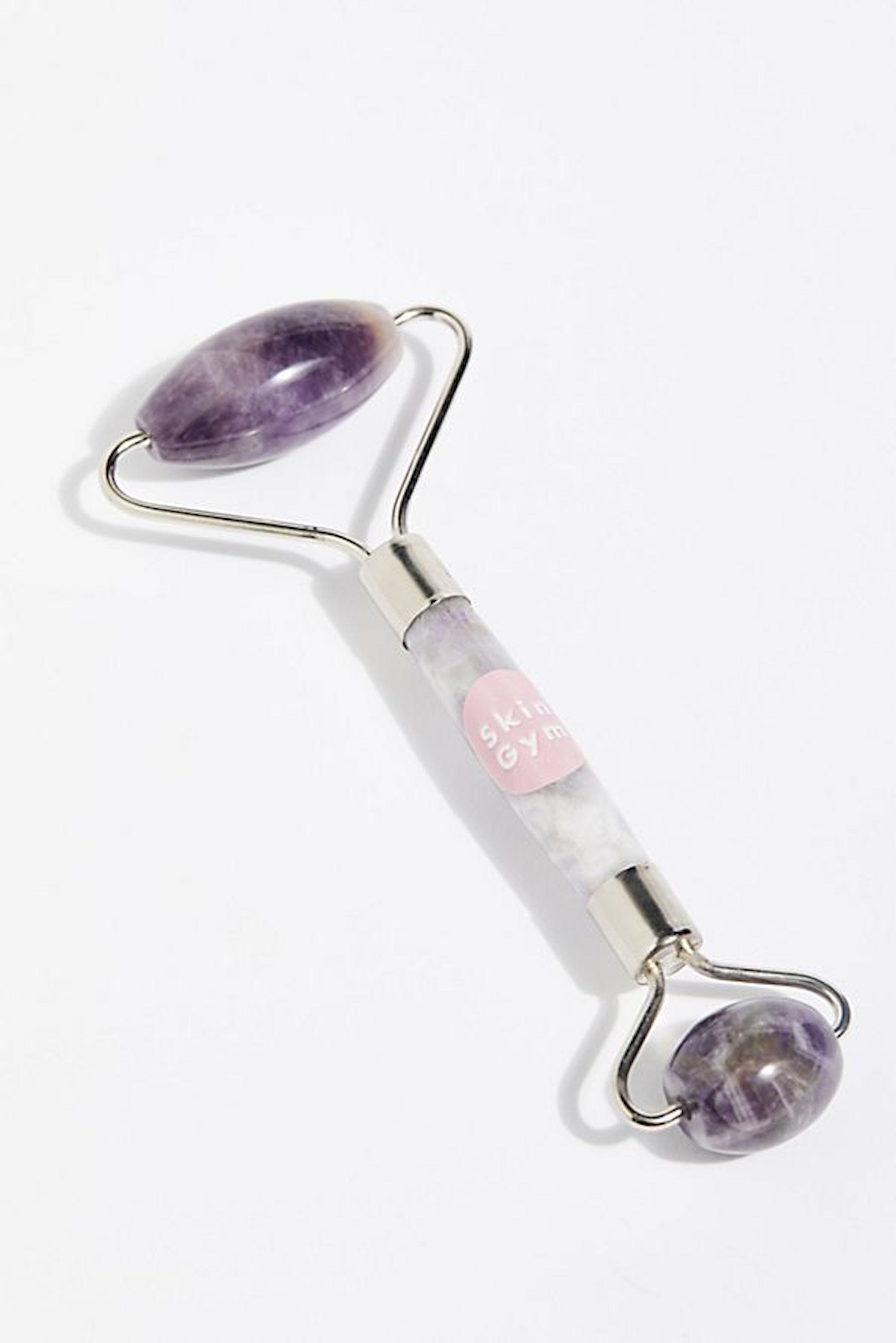 Skin Gym + Amethyst Crystal Facial Roller