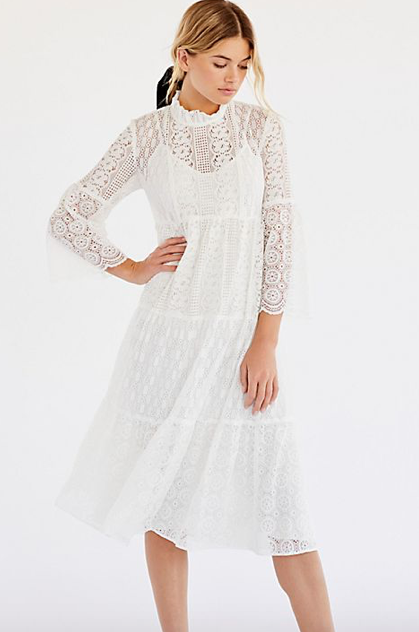 Free People + Midnight Medley Lace Dress