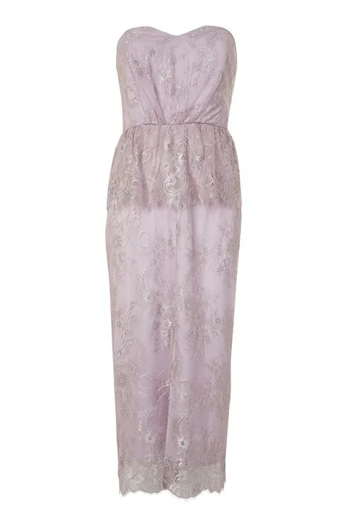white lace bodice dress Shailene Lace Bodice A-Line Dress White