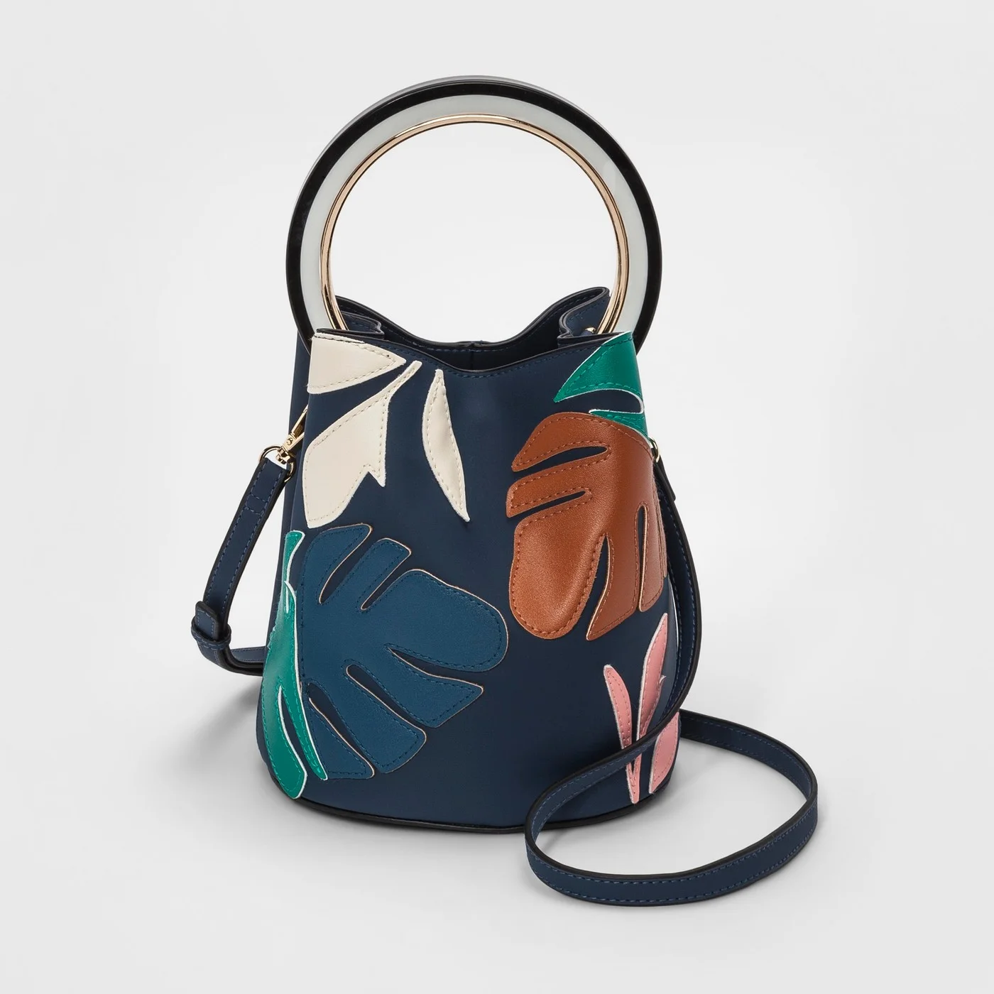 A New Day Round Handle Bucket Crossbody Bag