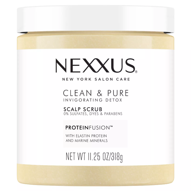 Nexxus + Nexxus Clean and Pure Scalp Scrub