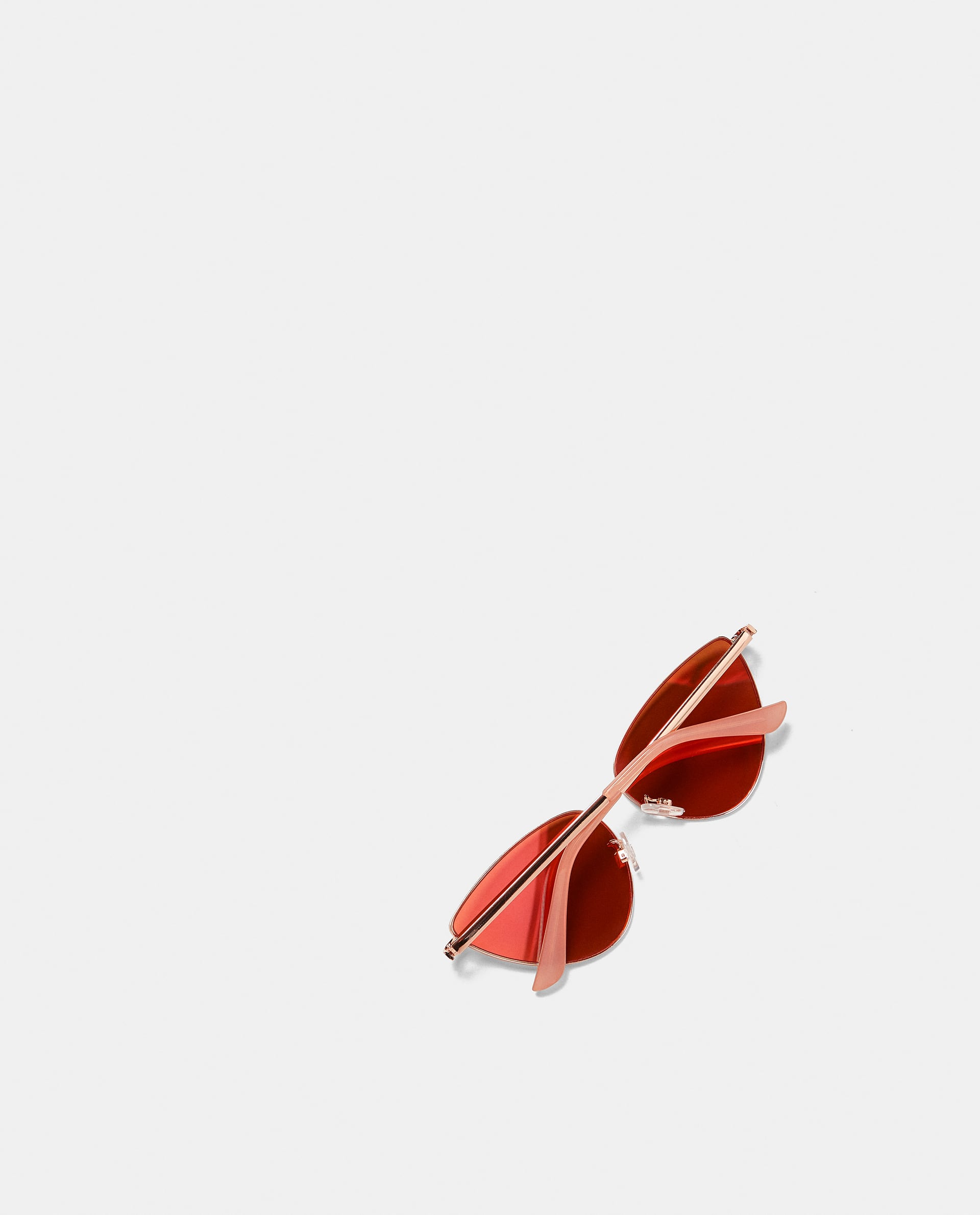 Zara + Mirror Lens Cat Eye Sunglasses