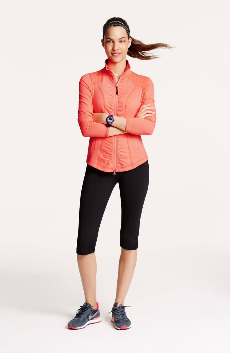 Zella + ‘Live In’ Cross Dye Capri Leggings