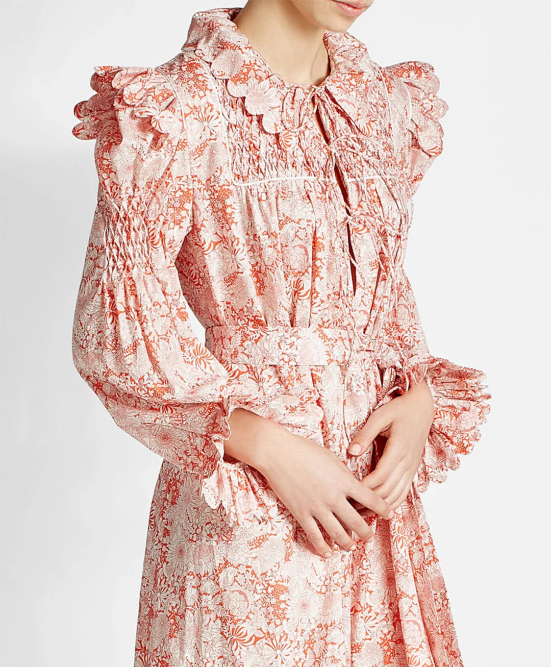 タグ付✨️HORROR VACUI DEFENSIA dress スカラップフリル タグ付✨️HORROR VACUI DEFENSIA dress スカラップフリル