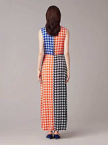 Diane von Furstenberg + High Neck Flare Dress