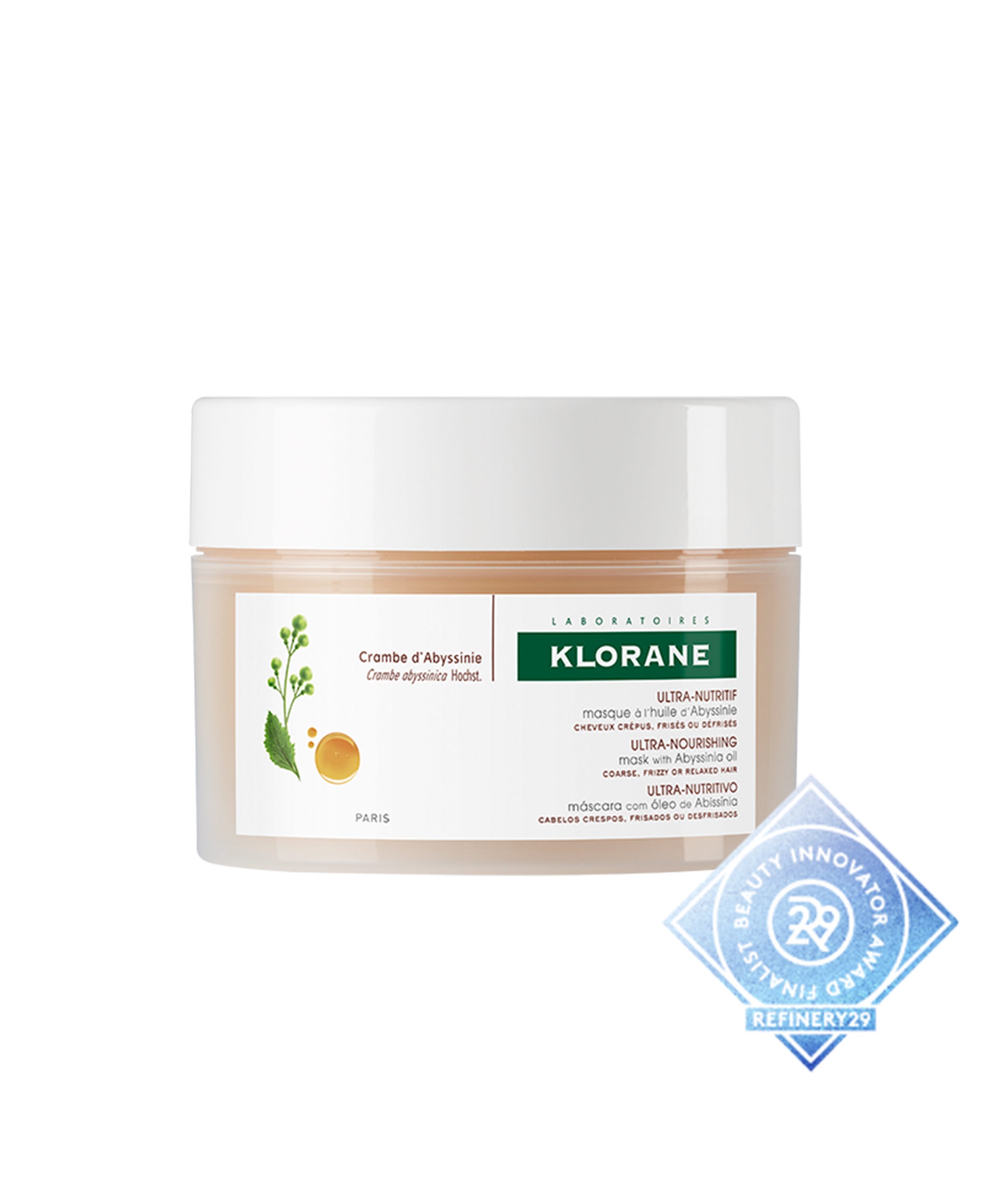 Klorane + UltraNourishing Mask with Abyssinia Oil