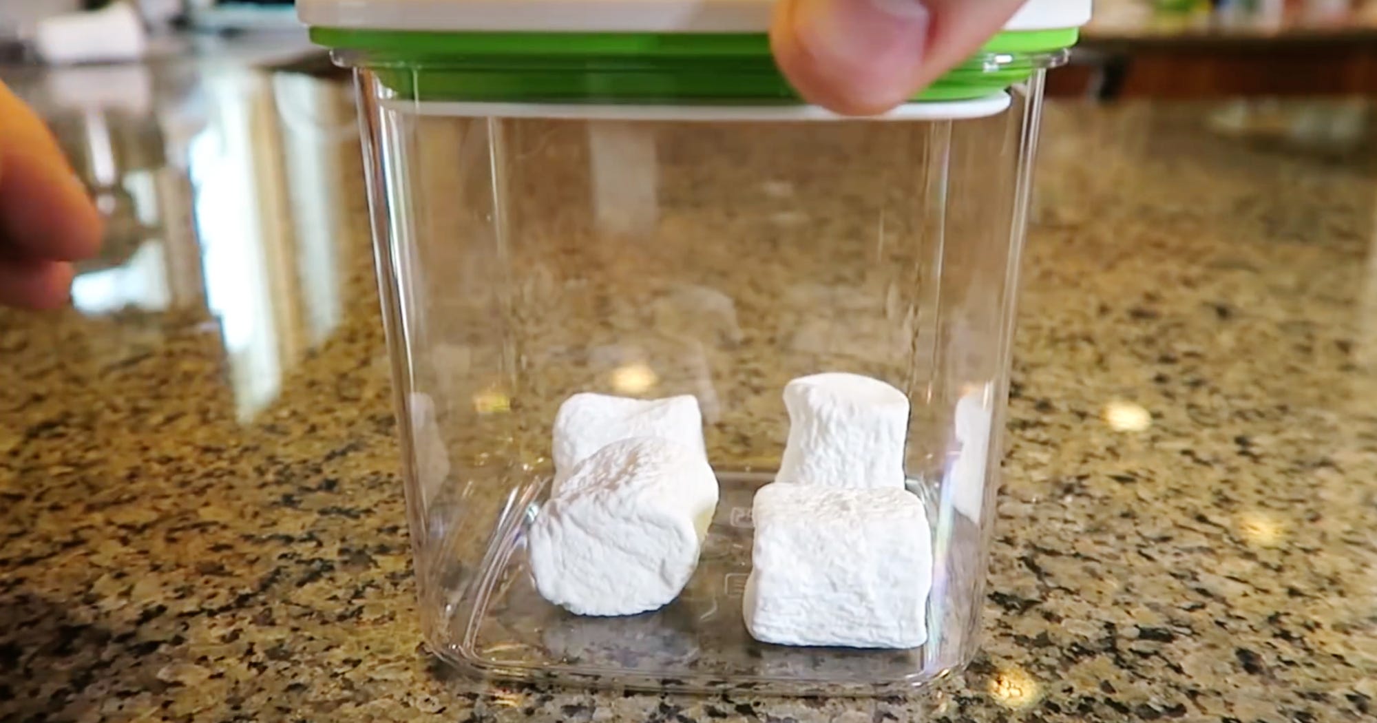 Marshmallows In Vacuum Weird Video