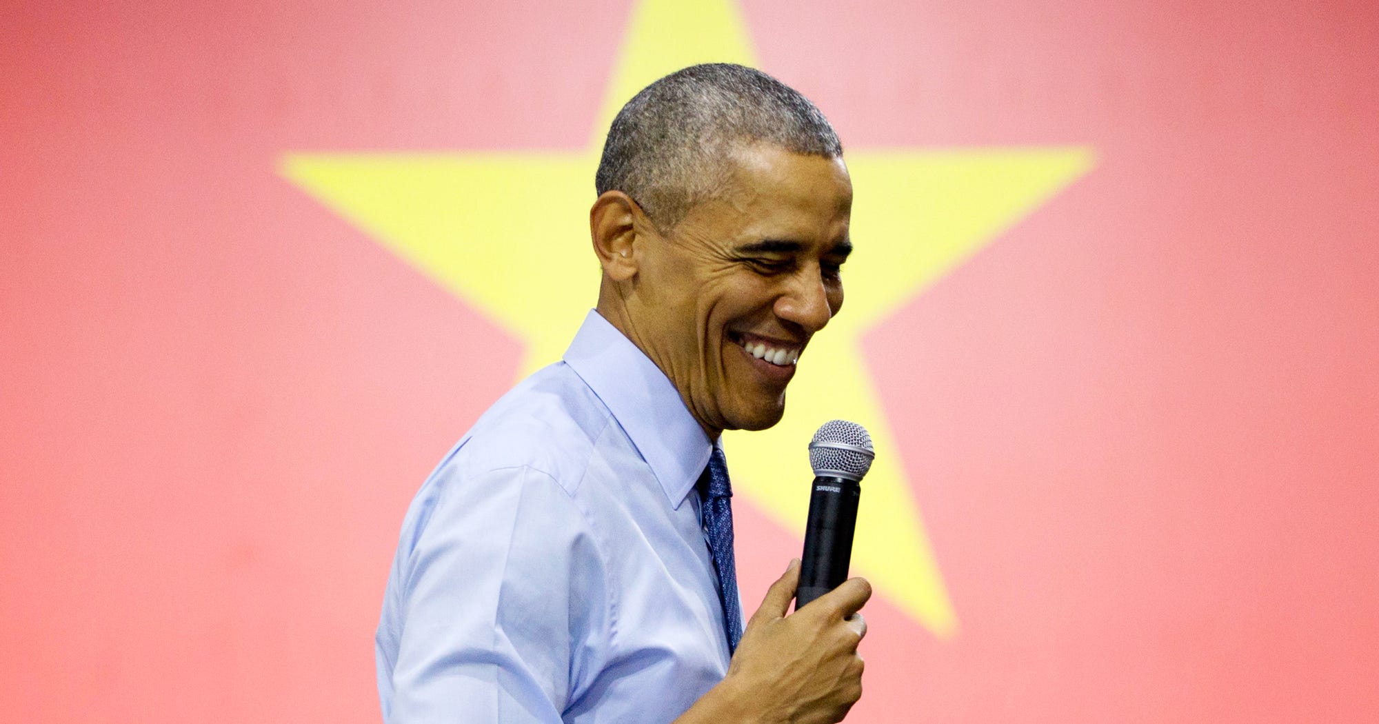 Obama Vietnam Visit Rapper Self Expression Free Speech
