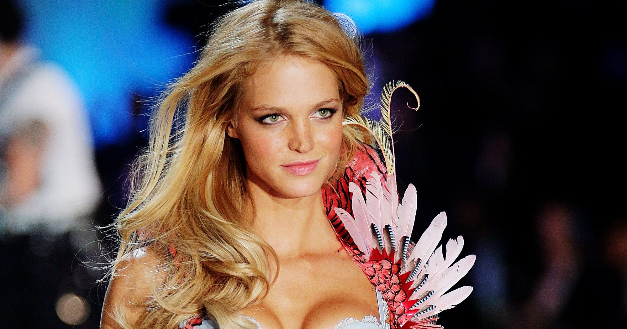 Erin Heatherton Lose Weight Victoria Secret Model, image size:2000x1050