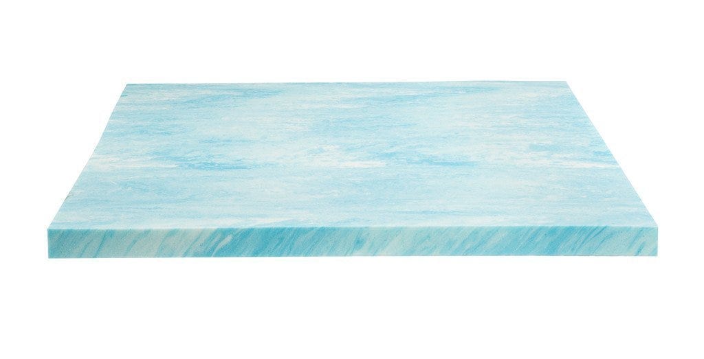 DreamFoam Bedding + 2″ Gel Swirl Memory Foam Topper, Made in USA
