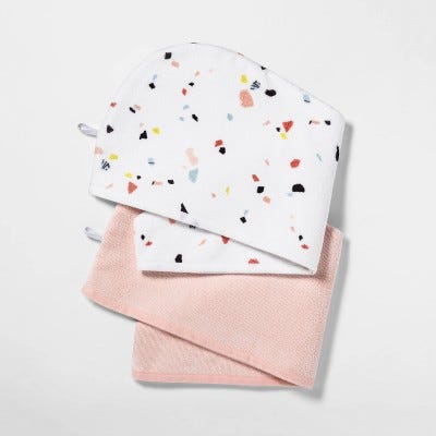 Room Essentials + 2pk Hair Wrap