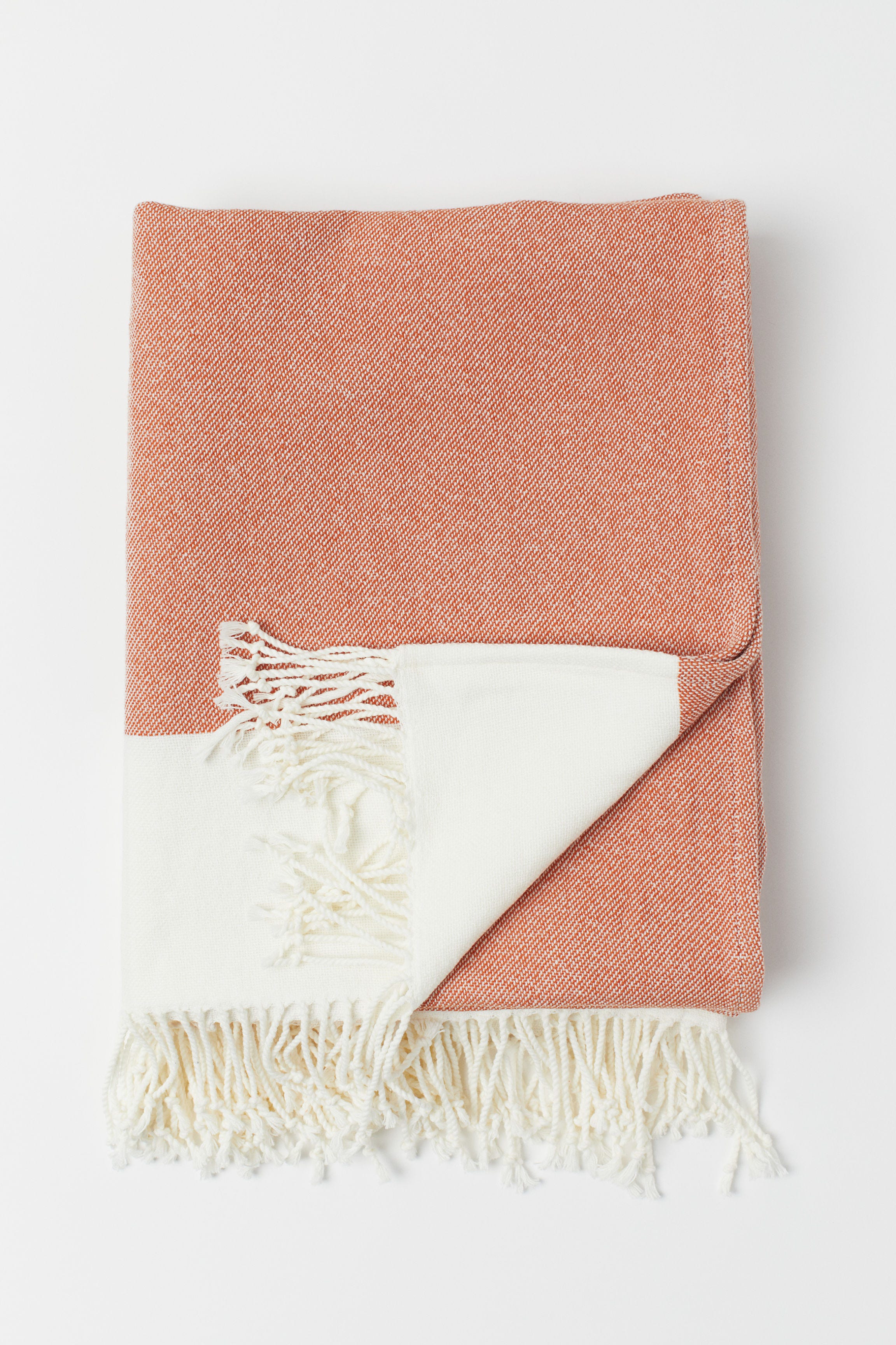 H&M + Throw with Fringe