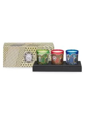 Diptyque + Légende Du Nord Set Of Three Mini Candles/7.4 oz.