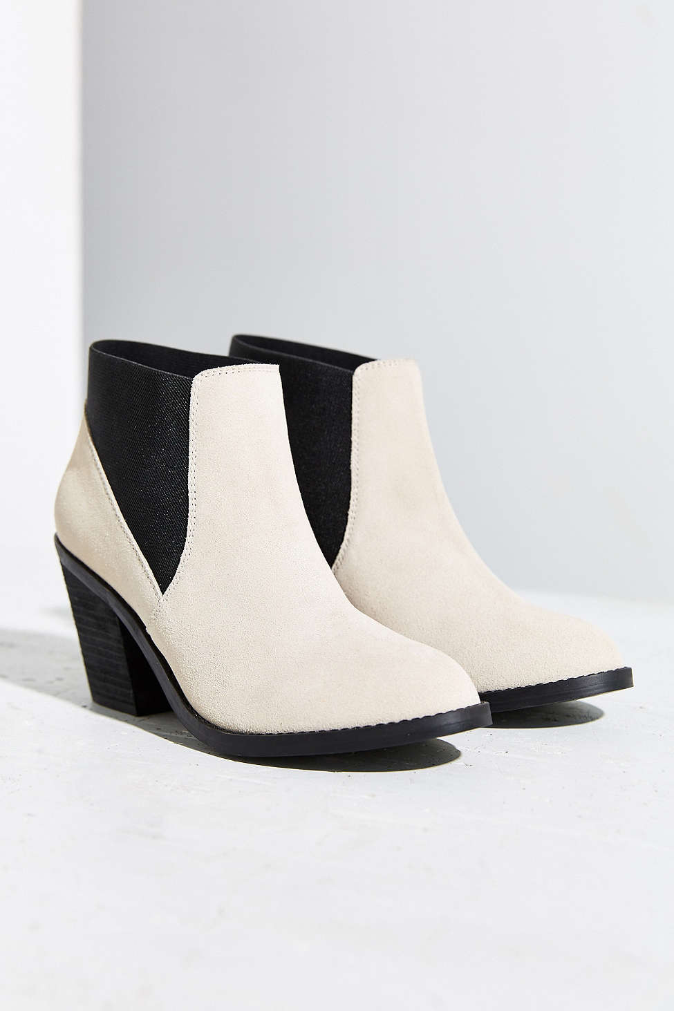 Urban Outfitters Elastic Ankle Boot Urban outfitters shoes Ankle booties Urban outfitters