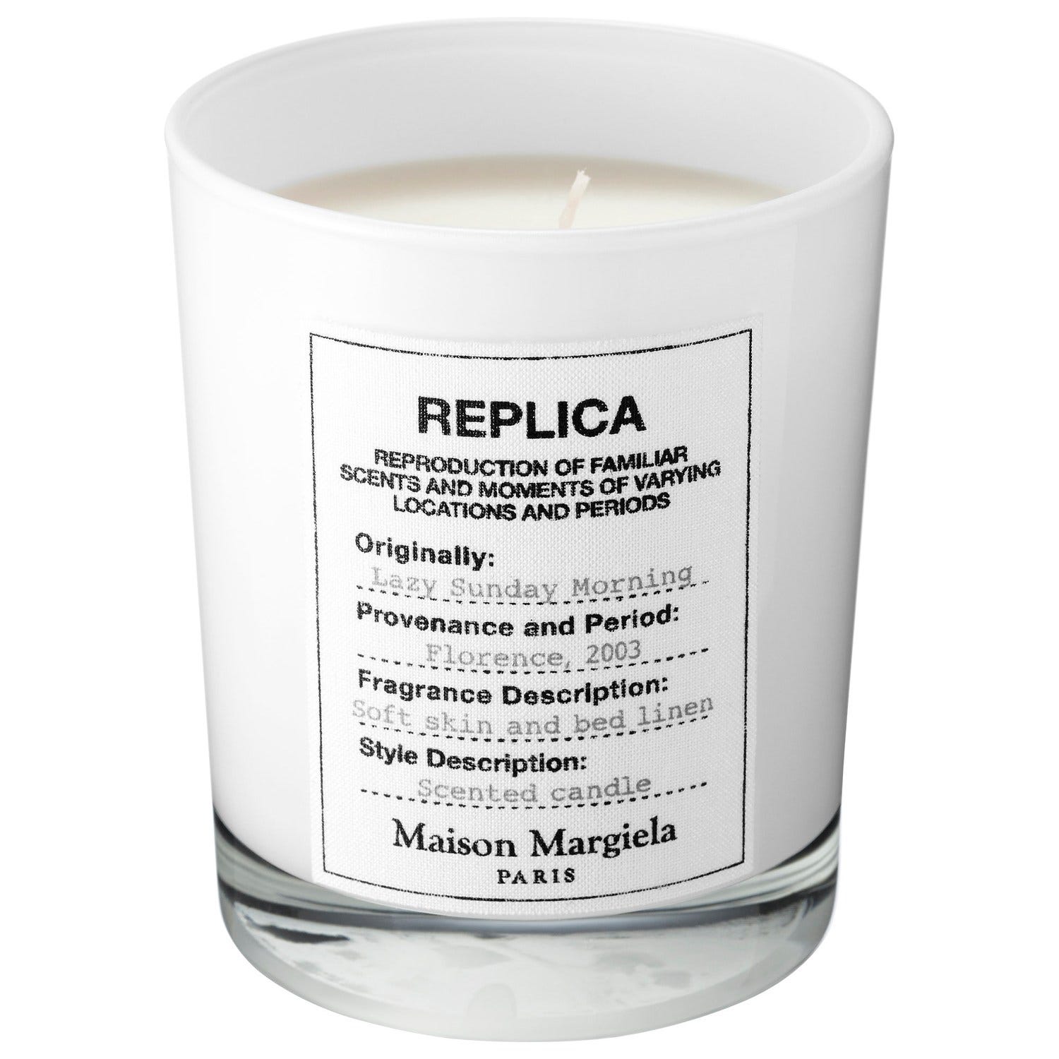 Maison Margiela + ‘REPLICA’ Lazy Sunday Morning Scented Candle