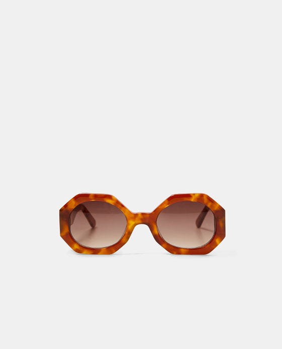 Zara + Geometric Sunglasses