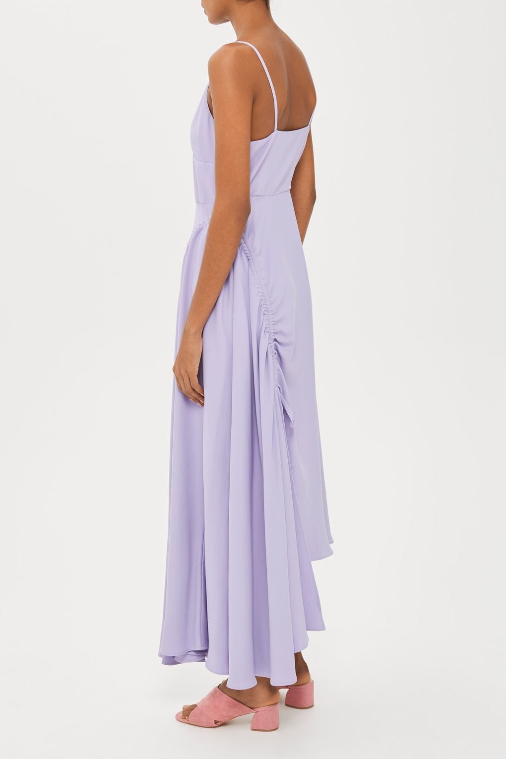 Ruthé Slip Dress Antique Moss