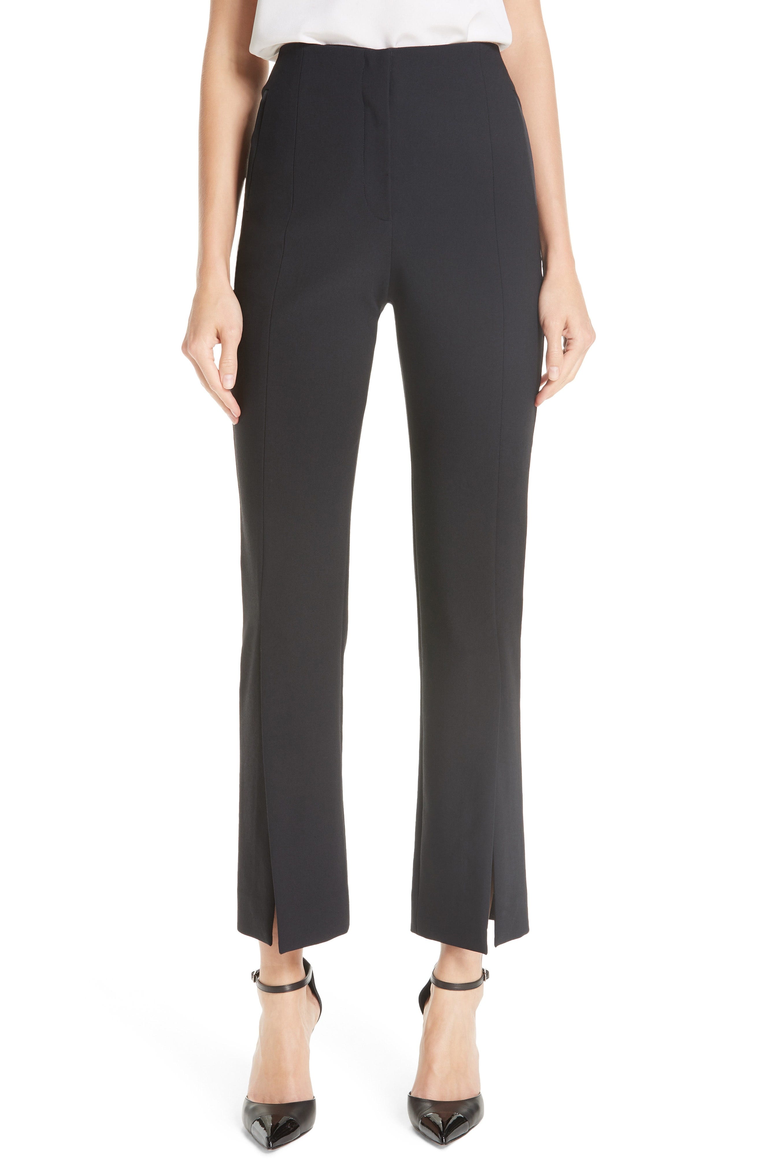 Jonathan Simkhai + Compact Stretch Cigarette Pants