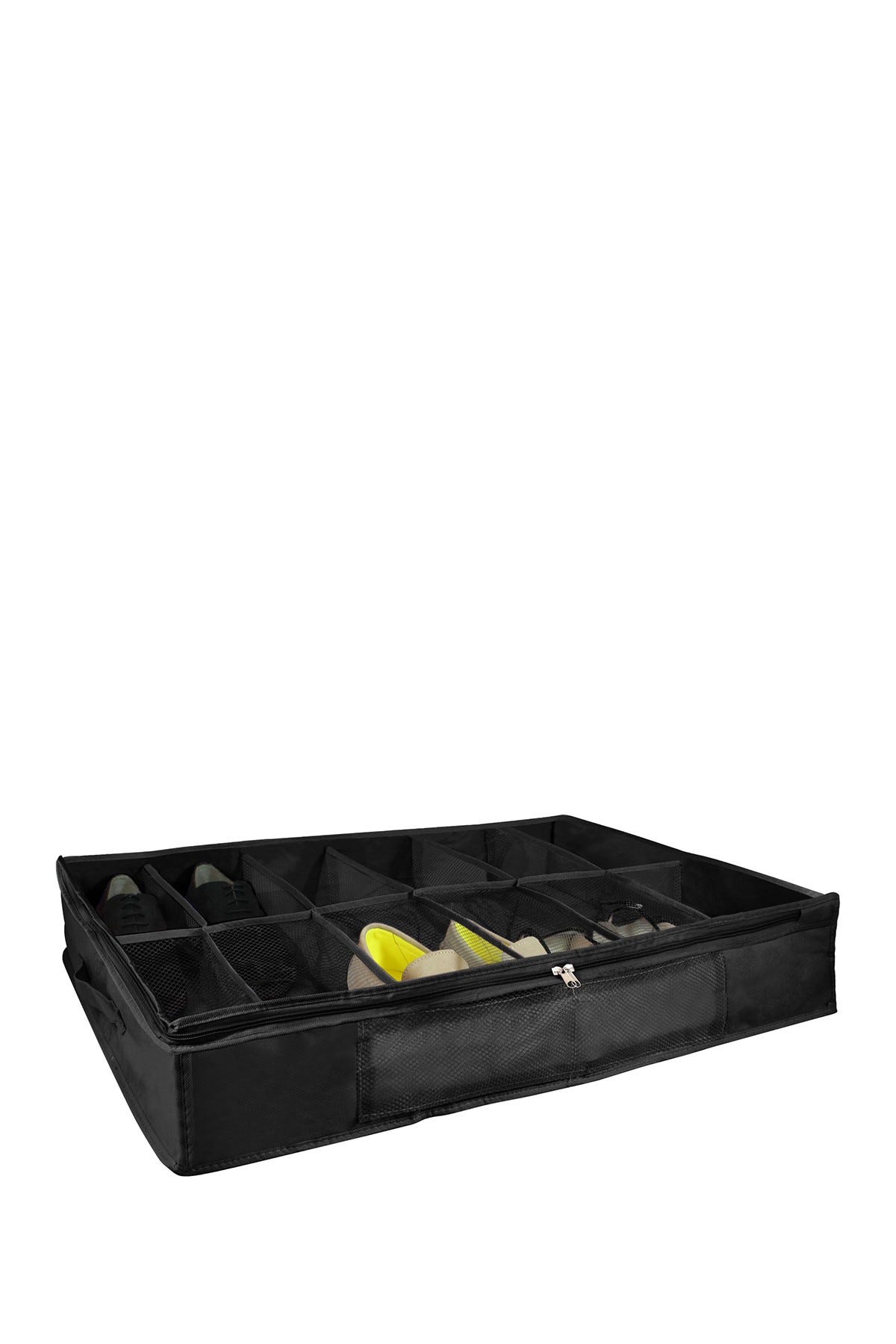 Gourmet Home + Under the Bed Black Shoe Bag Organizer