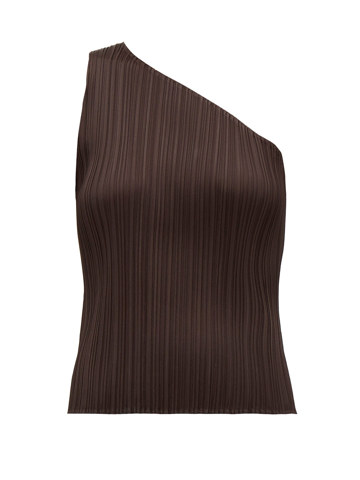 Solstice Pleated One Shoulder Top