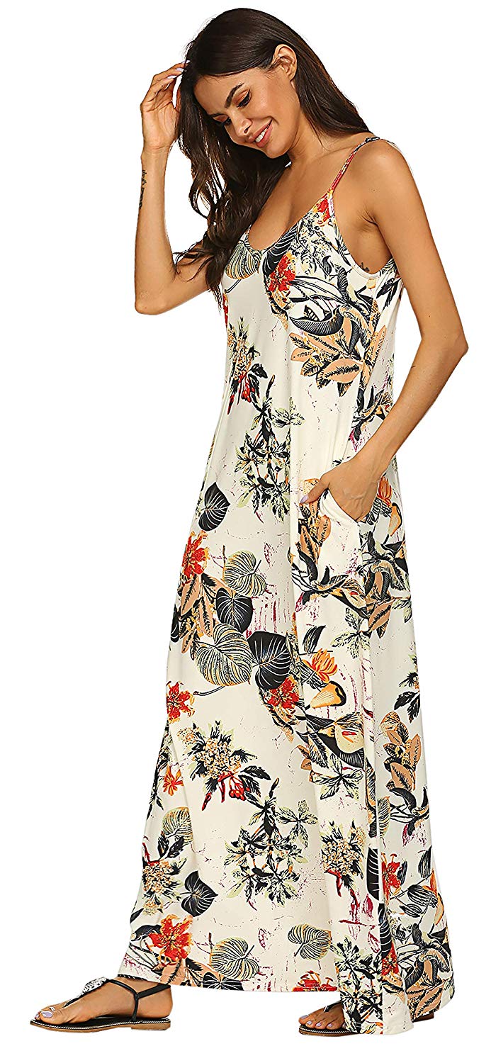 Ours + Casual Maxi Dress with Pockets