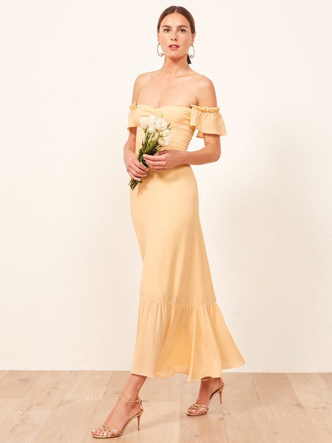 Reformation + Butterfly Dress